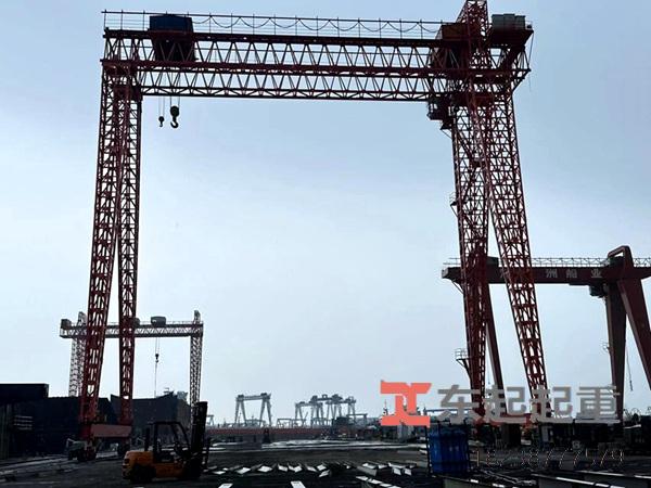 造船门式起重机失灵的原因 山东烟台造船龙门吊厂家