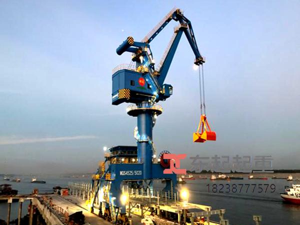 滚动轴承式门座起重机的结构类型 门座式起重机厂家