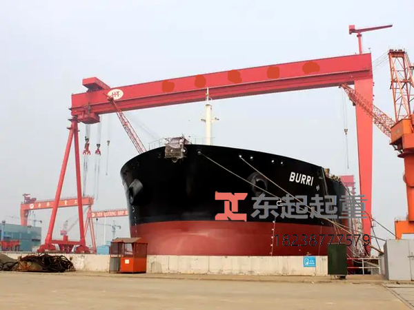 关于造船厂龙门吊的作业与安全适配参数
