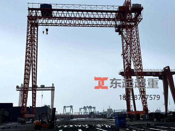 关于造船龙门吊的结构与配置选型